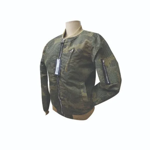 RIFLESSI Women's Camo Padded Bomber Jacket - Picture 2 of 2